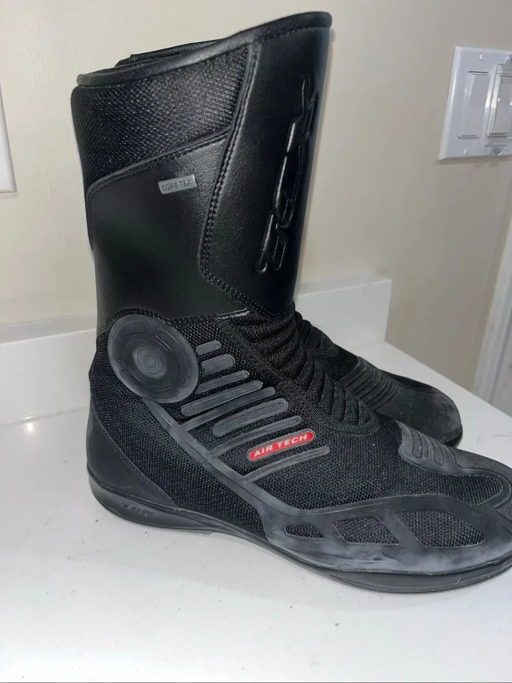TCX AirTech Gore-Tex Motorcycle Boots Size 43EU